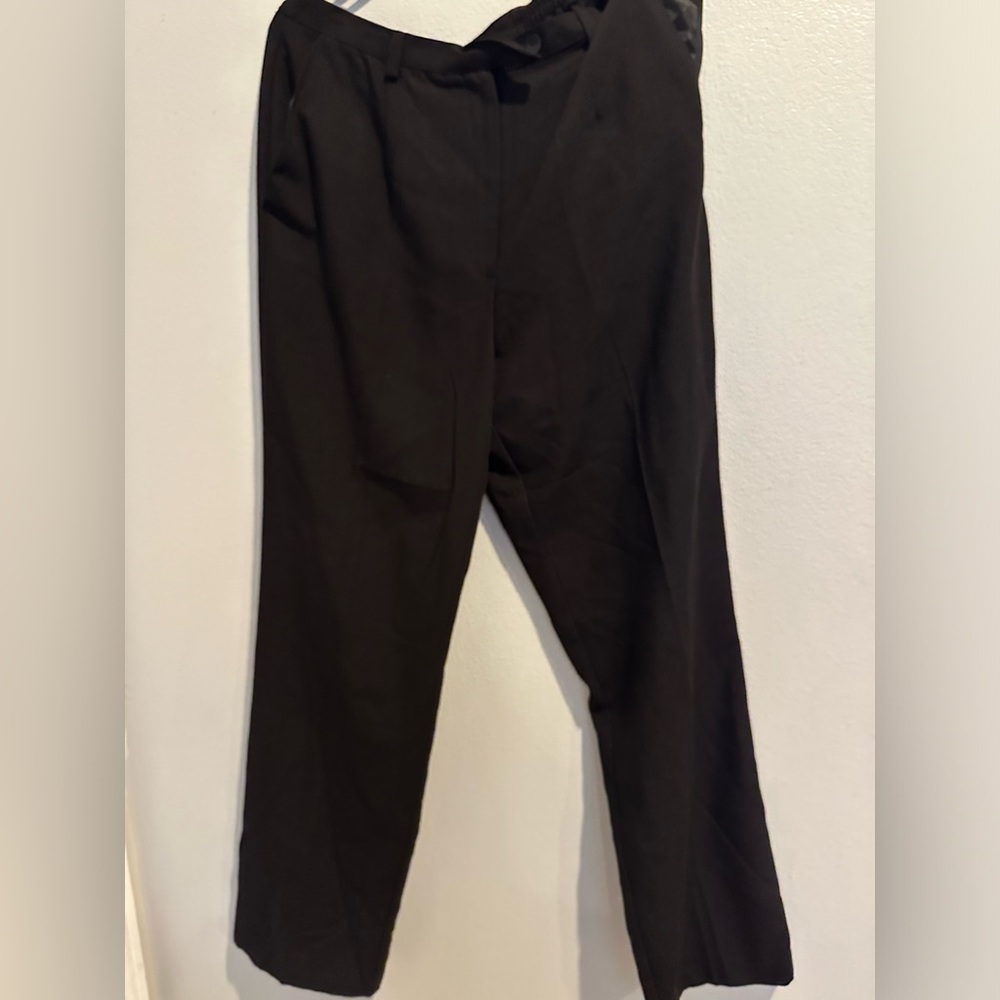 SAG Harbor black dress pants NWT